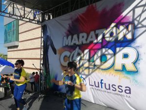 Colorida y exitosa fue la Maratón Color Lufussa en este 2019