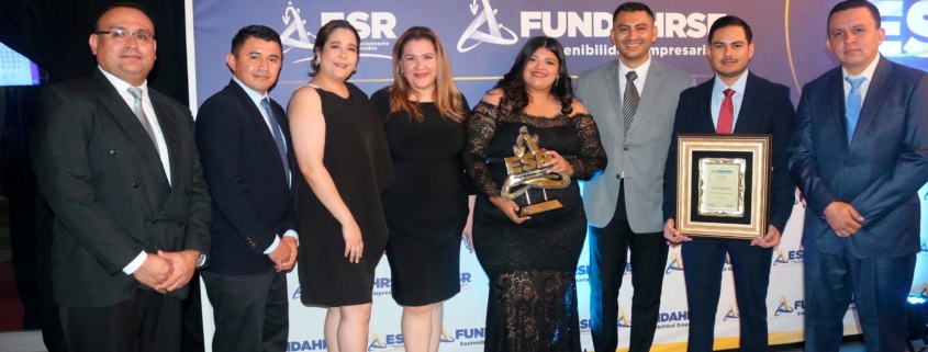 LUFUSSA por 10 años consucutivos ha recibido el reconocimiento Sello FUNDAHRSE , por su compromiso social con las comunidades de la zona sur de Honduras.